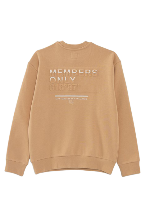 BOYS’ BEIGE SWEATSHIRT WITH EMBOSSED SLOGAN ON BACK 3