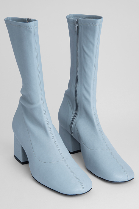 CARLOS 22 LIGHT BLUE STRETCH LEATHER BLUE 2