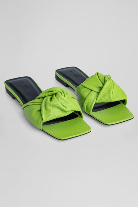 LIMA PISTACHIO GRAINED LEATHER PISTACHIO 2