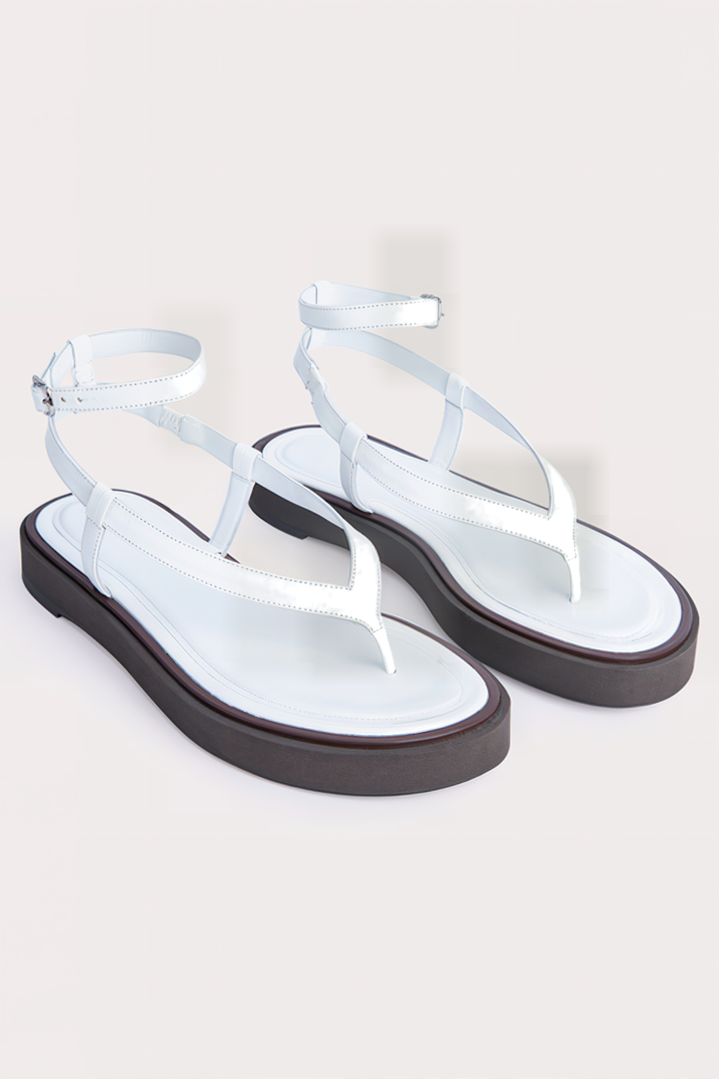 CECE WHITE GRAINED LEATHER WHITE 3