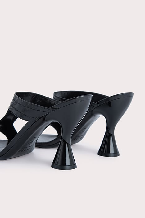 NADIA BLACK GLOSS LEATHER BLACK 5