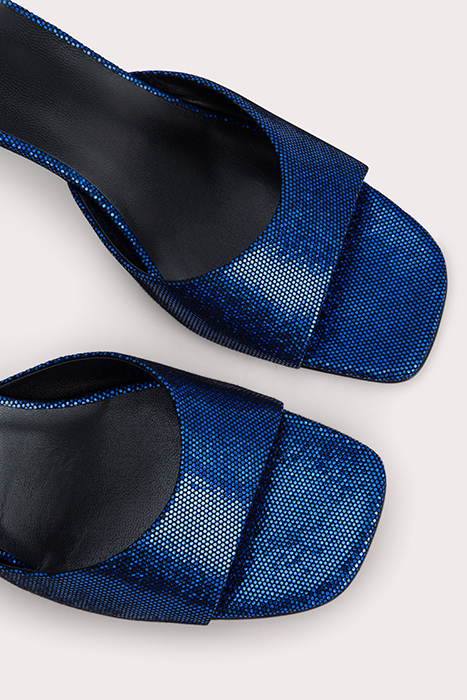 ROMY BLUE DISCO DOT LEATHER BLUE 3