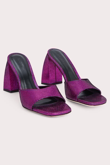 MICHELE FUCHSIA DISCO DOT LEATHER FUCHSIA 2