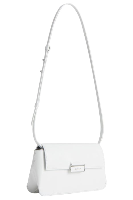 TILDA POCHETTE WHITE SEMI PATENT LEATHER WHITE 2