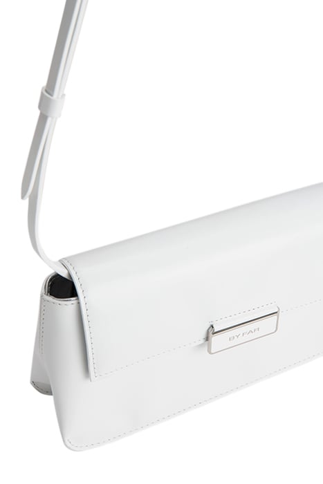 TILDA POCHETTE WHITE SEMI PATENT LEATHER WHITE 3