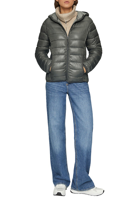 S.OLIVER-QS JACKETS OUTDOOR GREY/BLACK 2