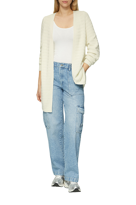 S.OLIVER-QS CARDIGAN OFF-WHITE 2