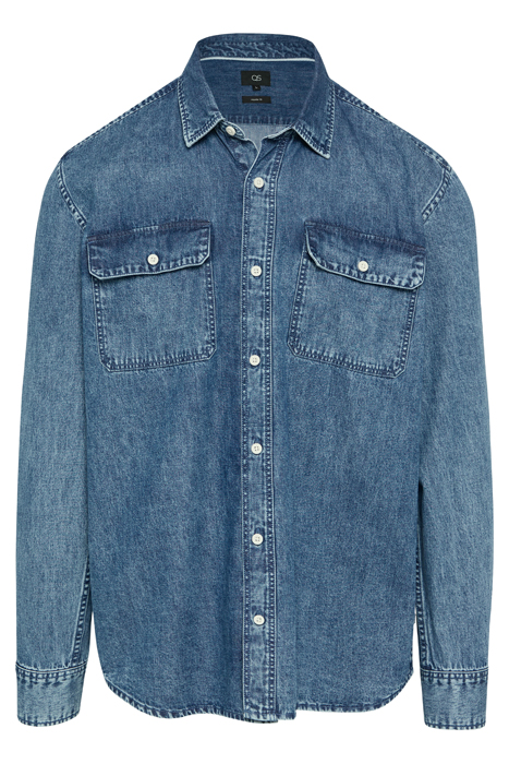 S.OLIVER-QS SHIRTS BLUE-DENIM 3