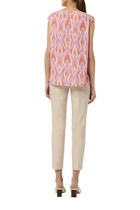 COMMA BLOUSES SLEEVELESS WHITE 2