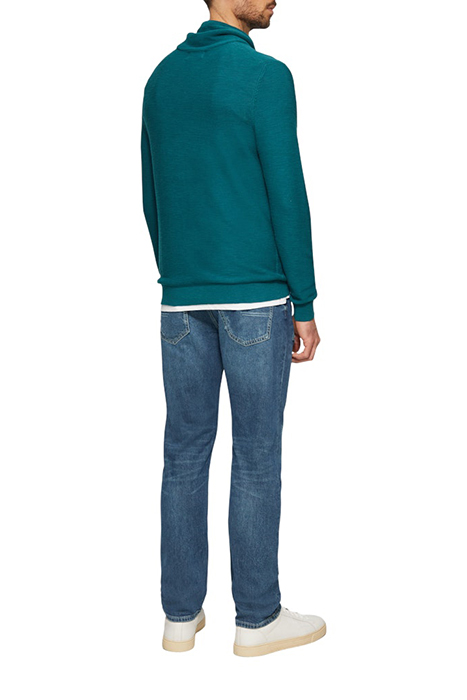 S.OLIVER PULLOVER BLUE-PETROL 3