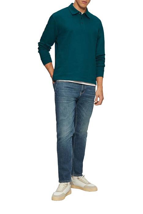 S.OLIVER POLOSHIRTS BLUE-PETROL 2