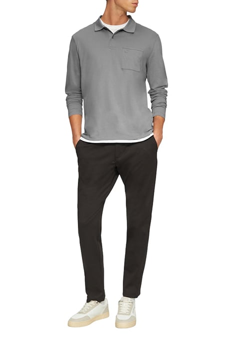 S.OLIVER POLOSHIRTS GREY/BLACK 2