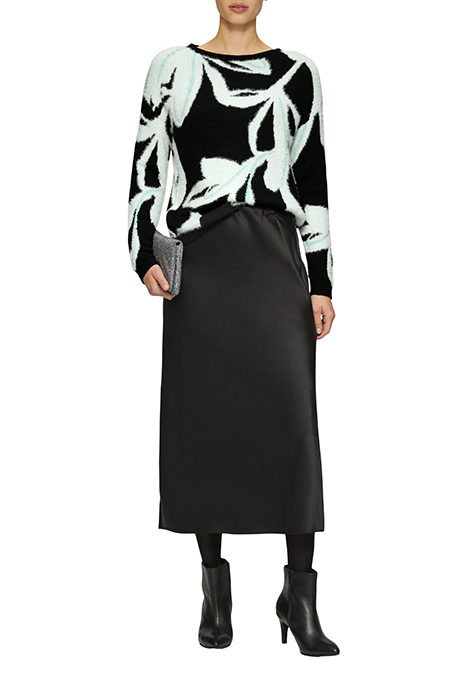 S.OLIVER PULLOVER GREY/BLACK 8