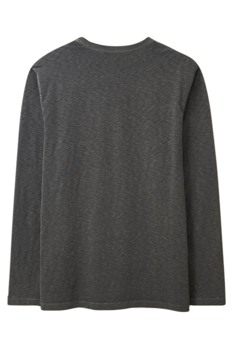 LONG SLEEVE ABERSOCH TEE WASHED BLACK 3
