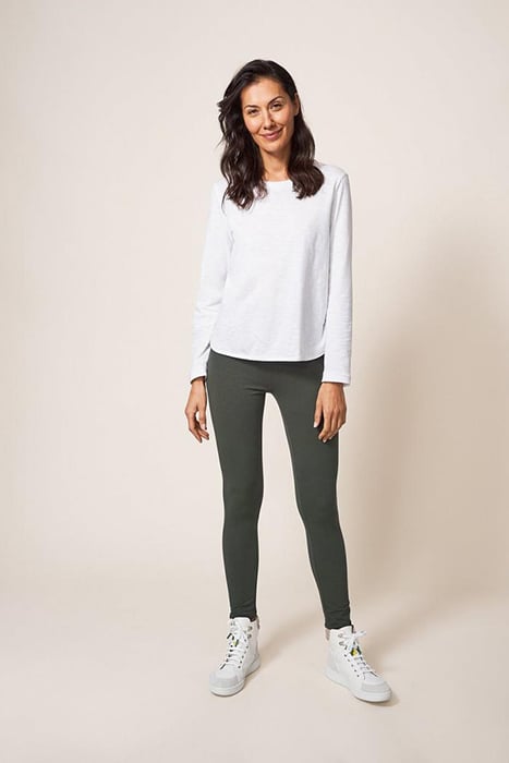 MADDIE LEGGINGS KHAKI GREEN 3