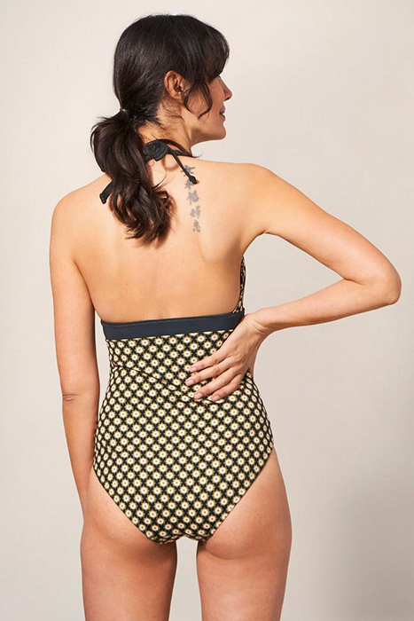 SUNSHINE REVERSIBLE SWIMSUIT BLACK MULTI 2