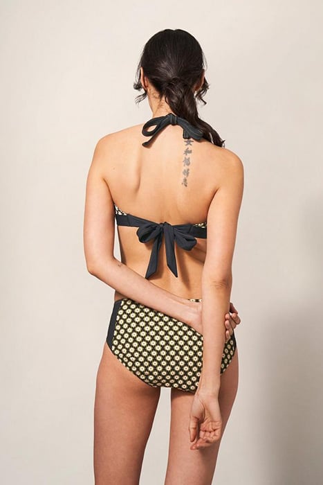 SUNSHINE REVERSIBLE BIKINI TOP BLACK MULTI 2