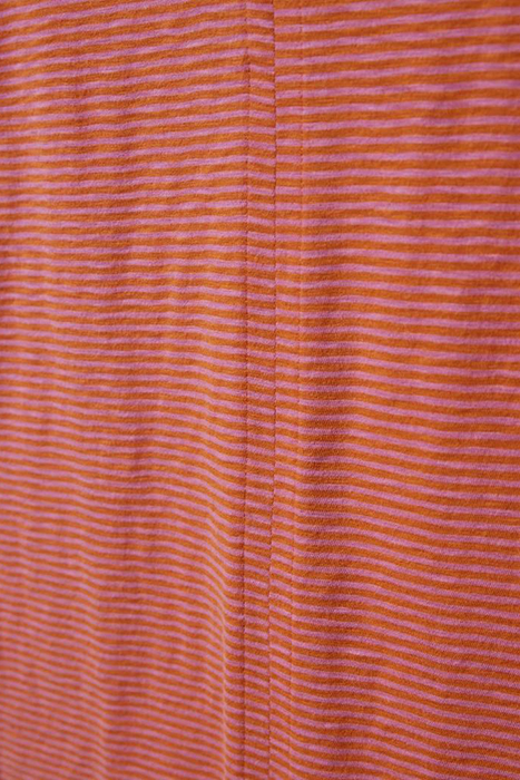 NELLY STRIPE TEE ORANGE MULTI 4