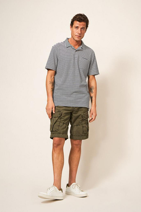 REVERE STRIPE POLO DARK NAVY 3