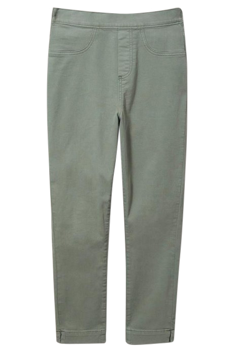 JANEY CROP JEGGING LIGHT GREEN 2