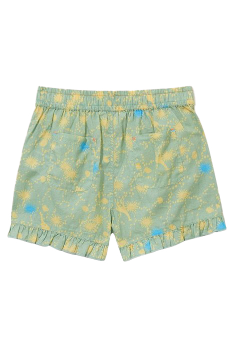 PRINTED WOVEN SHORT GREEN MULTI 3