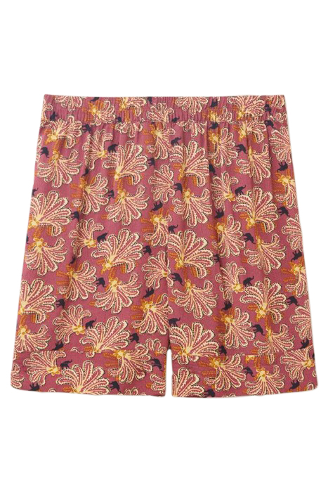 MATILDA SHORT PLUM MULTI 3