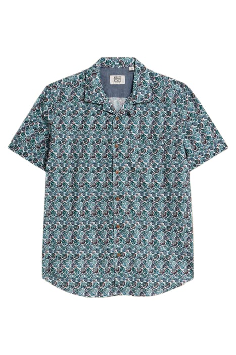 SHELL PRINTED SHIRT WHITE PRINT 3
