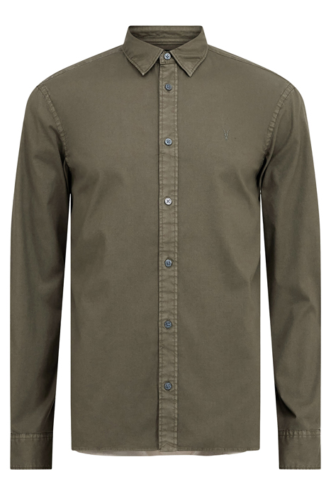 HAWTHORNE LS SHIRT CAGE BROWN 4