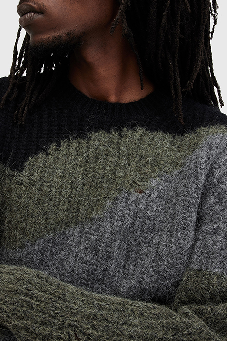 SUR CREW GREEN/BLACK 8