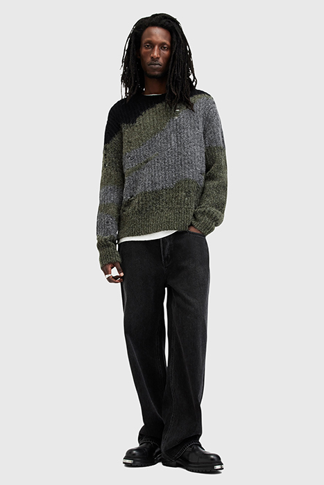 SUR CREW GREEN/BLACK 3