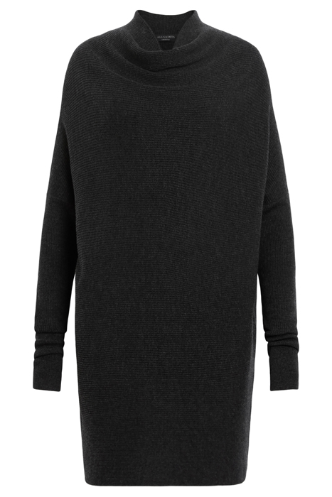 RIDLEY JUMPER DRESS CINDER BLACK MARL 4