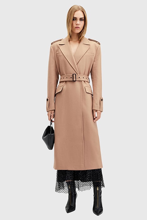 AUGUSTA COAT CAMEL BROWN 2