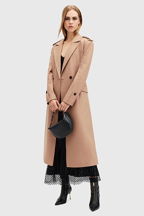 AUGUSTA COAT CAMEL BROWN 6