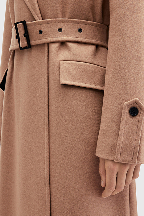 AUGUSTA COAT CAMEL BROWN 9