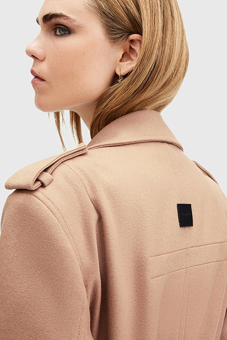 AUGUSTA COAT CAMEL BROWN 8