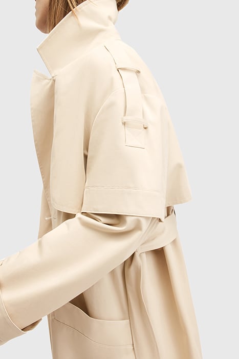 CLYDE TRENCH ECRU WHITE 9