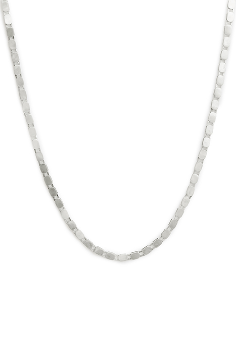 PELTER CHAIN NCKLC WARM SILVER 3