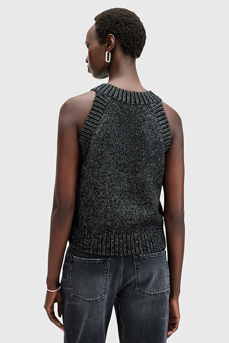 SABRINA TANK BLACK 2