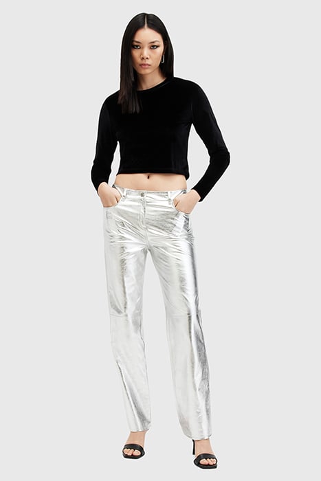 REGINA VELVET TOP BLACK 3