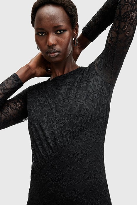 EDANA LACE DRESS BLACK 6