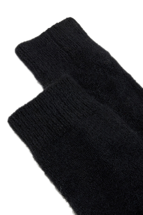 BRUSHED BOOT SOCKS BLACK 2