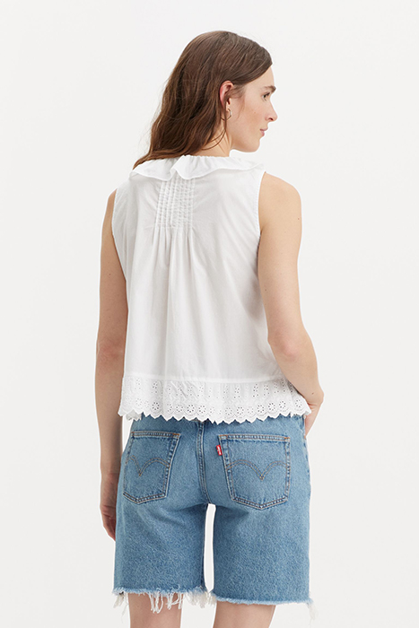 FAUNA BLOUSE BRIGHT WHITE 2