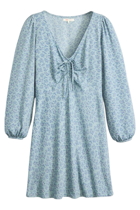 DELRAY LS MINI DRESS QUEEN B FLORAL ARON 3