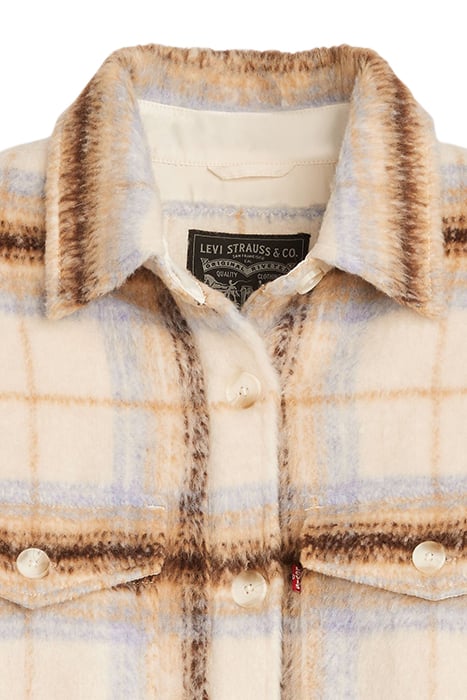 LOLA SHACKET MAJORIE PLAID SUNNY CREAM P 6