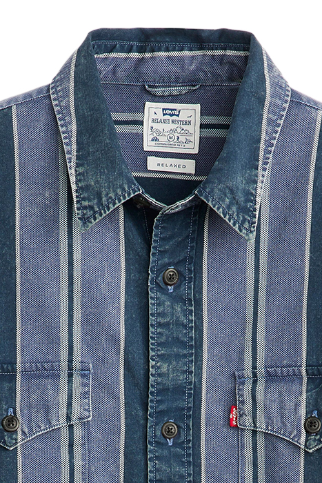 RELAXED FIT WESTERN CARSON STRIPE 6