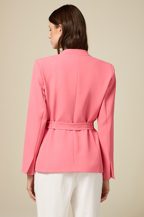 BLAZER WITH SASH PINK 2