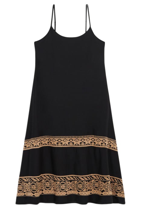 MIDI DRESS WITH EMBROIDERY BLACK 3
