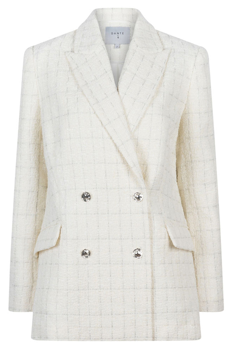 RENOIR BOUCLÉ BLAZER BUTTER CREAM 12