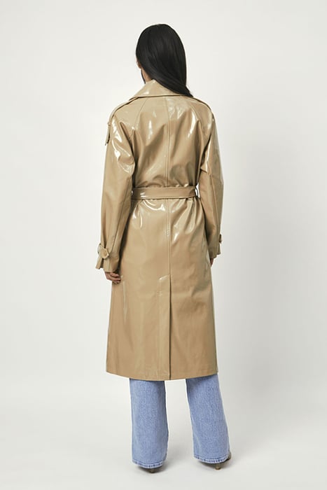 MARCEAU FAUX TRENCHCOAT AMBER WAVE 9