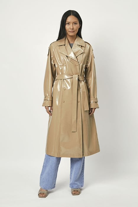 MARCEAU FAUX TRENCHCOAT AMBER WAVE 10